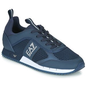 Emporio Armani EA7  BLACK WHITE LACES U  Rövid szárú edzőcipők Kék