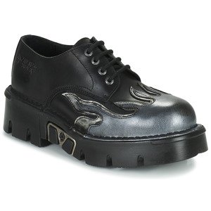 New Rock  M-1553-C3  Oxford cipők Fekete