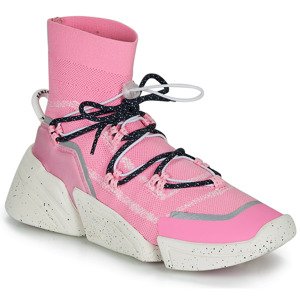 Kenzo  K SOCK SLIP ON  Magas szárú edzőcipők Rózsaszín