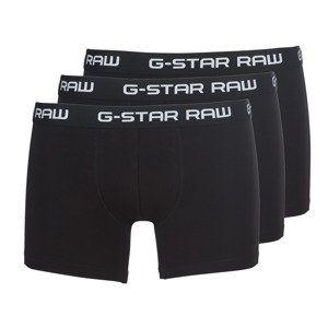 G-Star Raw  CLASSIC TRUNK 3 PACK  Boxerek Fekete