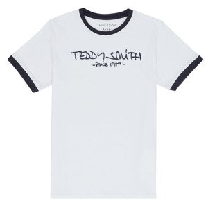 Teddy Smith  TICLASS 3  Rövid ujjú pólók Fehér