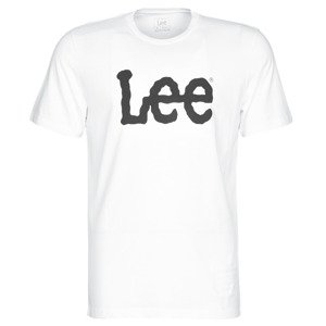 Lee  LOGO TEE SHIRT  Rövid ujjú pólók Fehér