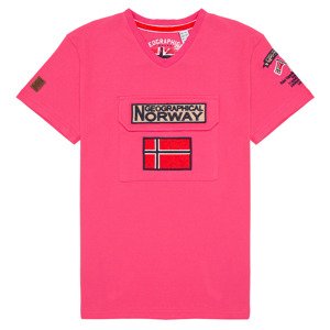 Geographical Norway  JIRI  Rövid ujjú pólók Rózsaszín