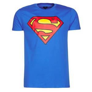 Yurban  SUPERMAN LOGO CLASSIC  Rövid ujjú pólók Kék