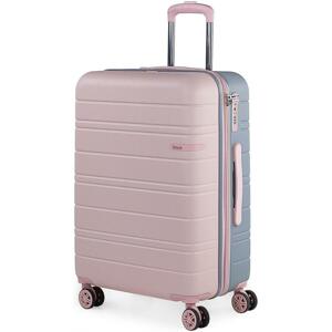 Jaslen  San Marino 89 L  Keményfedeles bőröndök Rózsaszín
