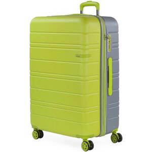 Jaslen  San Marino 128 L  Keményfedeles bőröndök Zöld