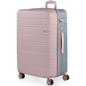 Jaslen  San Marino 128 L  Keményfedeles bőröndök Rózsaszín