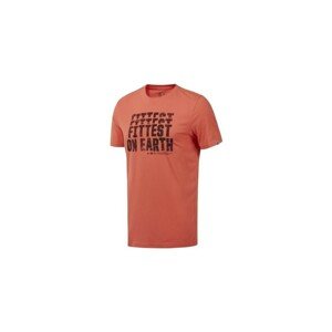 Reebok Sport  RC Fittest ON Earth  Rövid ujjú pólók Narancssárga