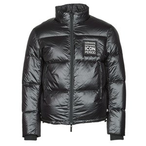 Armani Exchange  8NZBP2  Steppelt kabátok Fekete