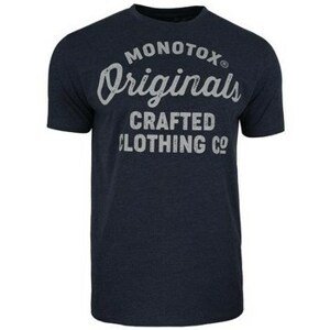 Monotox  Originals Crafted  Rövid ujjú pólók Tengerész