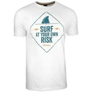 Monotox  Surf Risk  Rövid ujjú pólók Fehér