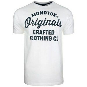 Monotox  Originals Crafted  Rövid ujjú pólók Fehér