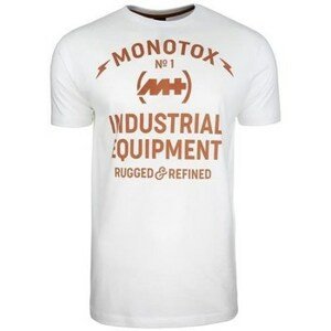 Monotox  Industrial  Rövid ujjú pólók Fehér