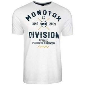 Monotox  Division  Rövid ujjú pólók Fehér