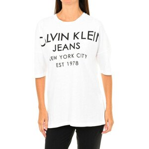 Calvin Klein Jeans  J20J204632-112  Pólók / Galléros Pólók Fehér