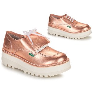 Kickers  KICKOUCLASS  Oxford cipők Rózsaszín