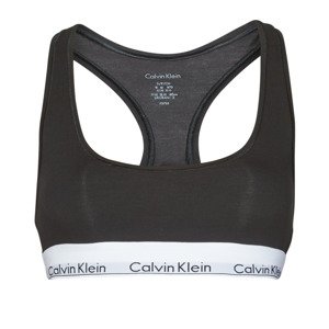 Calvin Klein Jeans  MODERN COTTON UNLINED BRALETTE  Sport melltartók Fekete