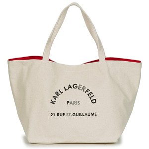 Karl Lagerfeld  RUE ST GUILLAUE CANVAS TOTE  Bevásárló szatyrok / Bevásárló táskák Bézs