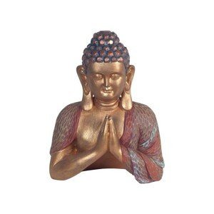 Signes Grimalt  Imádkozó Buddha  Szobrok, figurák Arany