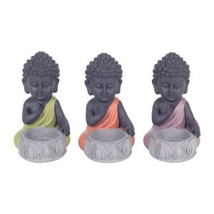 Signes Grimalt  T -Light Gyerekes Buddha Set 3U  Szobrok, figurák Sokszínű