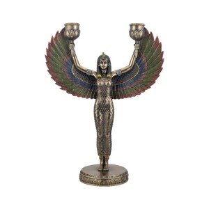 Signes Grimalt  Egyiptomi Istennő Gyertyatartó  Szobrok, figurák Arany