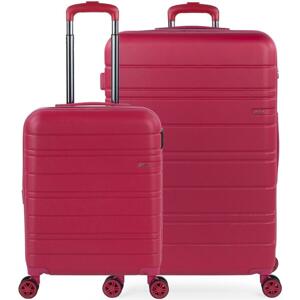 Jaslen  San Marino 178 L  Keményfedeles bőröndök Rózsaszín
