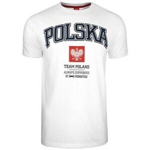 Monotox  Polska College  Rövid ujjú pólók Fehér