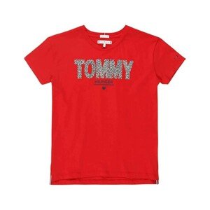 Tommy Hilfiger  -  Rövid ujjú pólók Piros