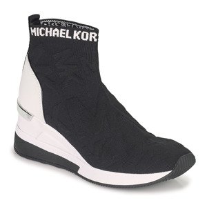 MICHAEL Michael Kors  SKYLER BOOTIE  Magas szárú edzőcipők Fekete