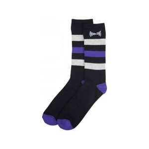 Independent  Span stripe socks  Zoknik Fekete