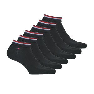 Tommy Hilfiger  QUARTER X6  Sport zoknik Fekete