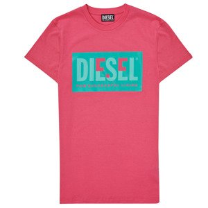 Diesel  TMILEY  Rövid ujjú pólók Rózsaszín