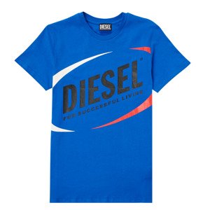 Diesel  MTEDMOS  Rövid ujjú pólók Kék