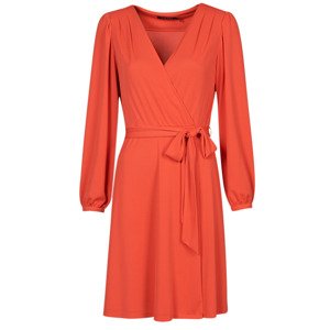 Lauren Ralph Lauren  SHAVILYA-LONG SLEEVE-DAY DRESS  Rövid ruhák Narancssárga