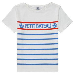 Petit Bateau  BLEU  Rövid ujjú pólók Kék