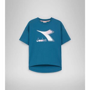 Diadora  Ss Lush  Trikók / Ujjatlan pólók Kék
