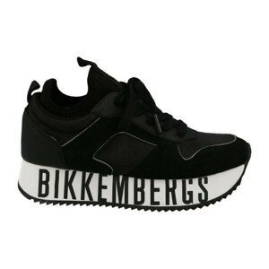 Bikkembergs Footwear  B4BKW0137-BLACK  Rövid szárú edzőcipők Fekete