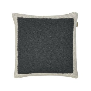 Malagoon  Solid knitted poster cushion black  Párnák Fekete
