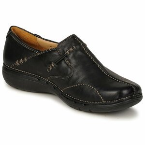 Clarks  UN LOOP  Oxford cipők Fekete