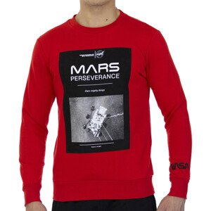 Nasa  MARS03S-RED  Pulóverek Piros