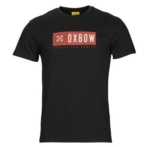 Oxbow  02TELLIM  Rövid ujjú pólók Fekete