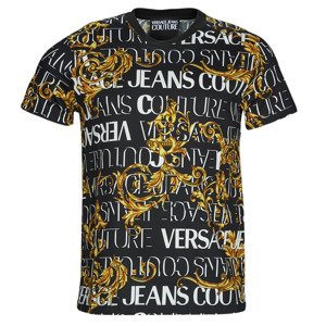 Versace Jeans Couture  73GAH6S0-G89  Rövid ujjú pólók Fekete