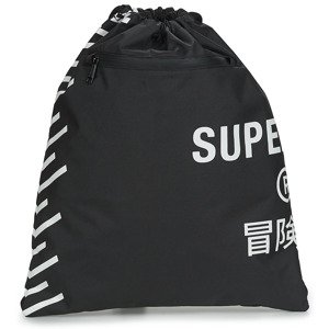 Superdry  CORE SPORT DRAWSTRING BAG  Bevásárló szatyrok / Bevásárló táskák Fekete