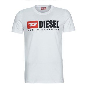 Diesel  T-DIEGOR-DIV  Rövid ujjú pólók Fehér