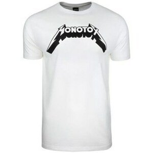Monotox  Metal  Rövid ujjú pólók Fehér