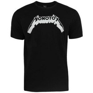Monotox  Metal  Rövid ujjú pólók Fekete