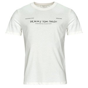 Tom Tailor  1035581  Rövid ujjú pólók Fehér