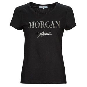 Morgan  DATTI  Rövid ujjú pólók Fekete
