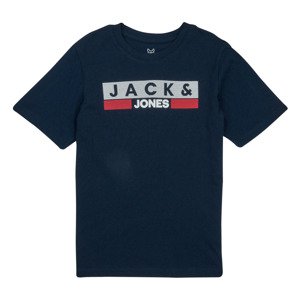 Jack & Jones  JJECORP LOGO TEE  Rövid ujjú pólók Tengerész