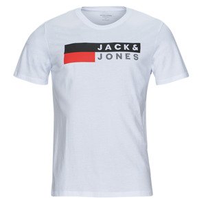 Jack & Jones  JJECORP LOGO TEE SS O-NECK  Rövid ujjú pólók Fehér